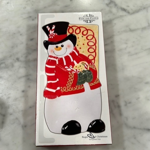 Fitz and Floyd small Christmas‎ snack platter